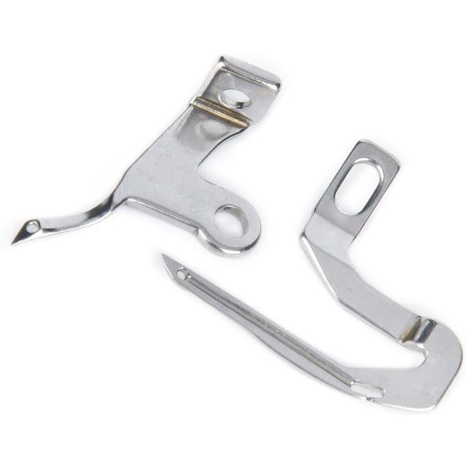 2 stuks multifunctionele huishoudelijke overlock-looper, legering-looper, naaimachine-accessoires, looper white