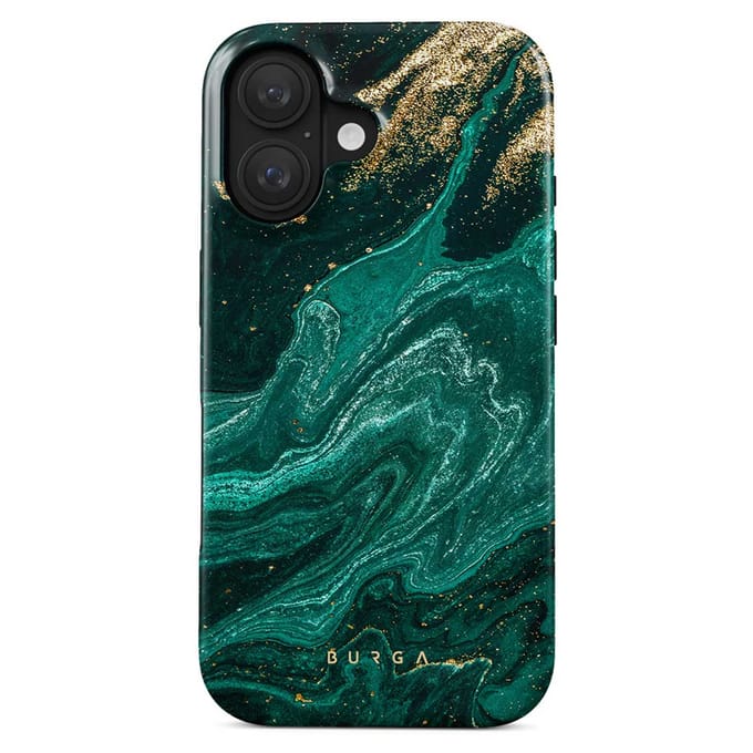 Burga Tough Case geschikt voor Apple iPhone 16 - Emerald Pool