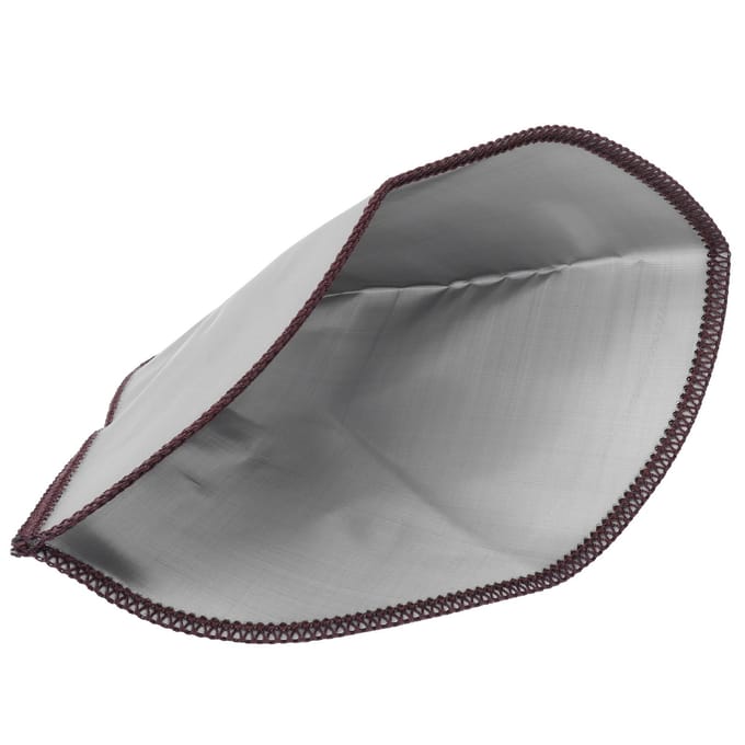 Filtre à café en acier inoxydable Réutilisable Pliable Trapézoïdal Sac Passoire à café 4?6 tasses white