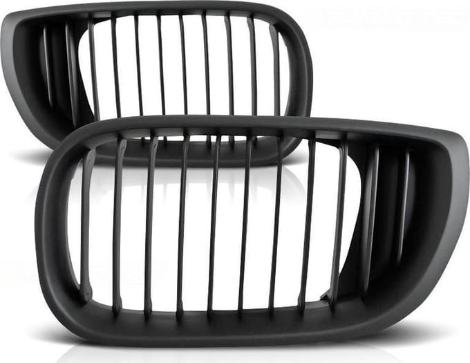 Grill BMW E46 09 01-03 05 ZWART