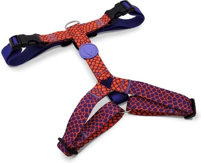 Morso - Hondentuig H-Tuig Gerecycled Urban Lizard Rood