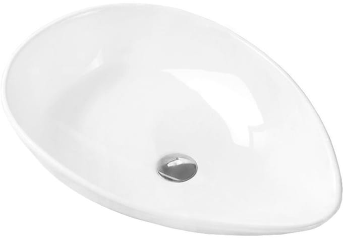 Mexen Livia opzetwastafel 65 x 44 cm, wit - 21416500