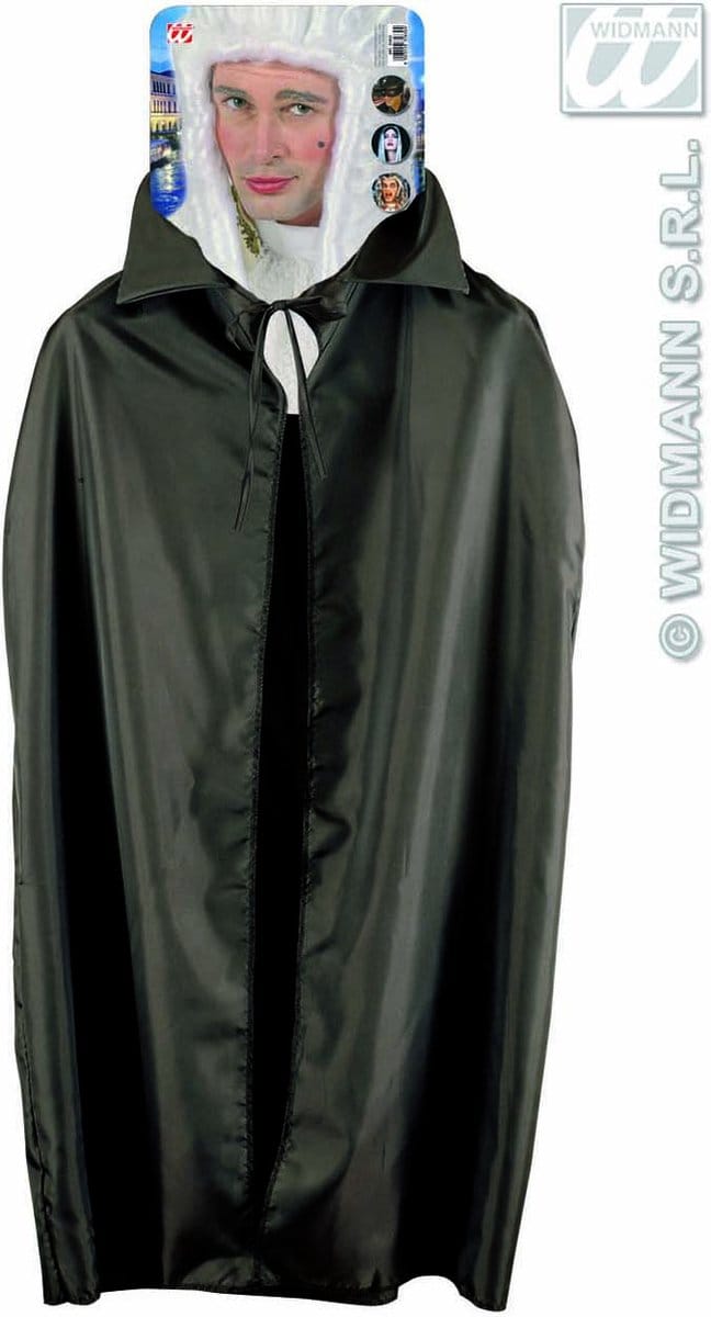 Zwart cape halloween