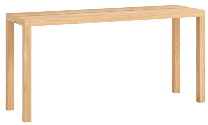 Moebe - Peg Bench Bank - beige