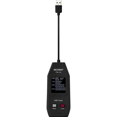 VOLTCRAFT PM-42 USB-tester Digitaal Incl. testkabel