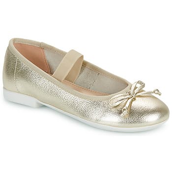 GEOX PLIE MEISJES Ballerina's - PLATINA