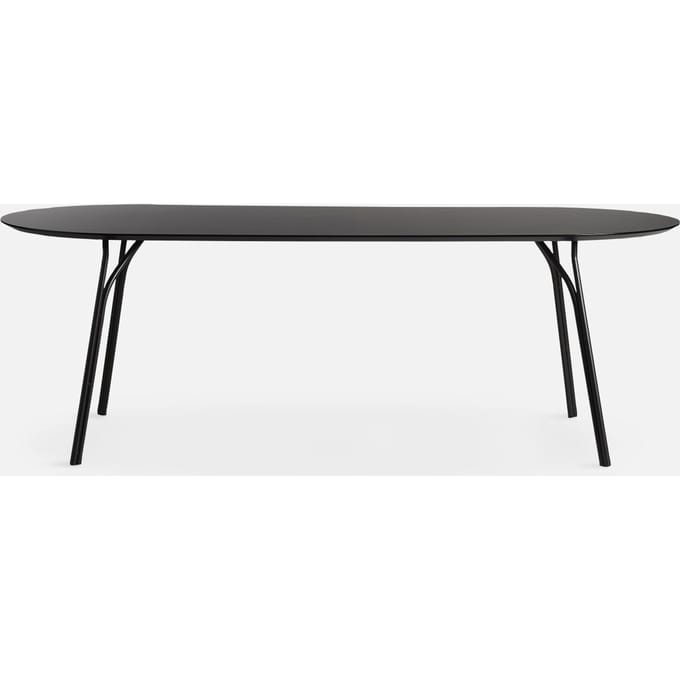 Woud Tree Tafel  - zwart - zwart - 220 cm