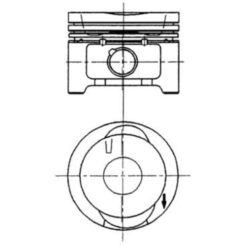 Zuiger KOLBENSCHMIDT 92 228 620
