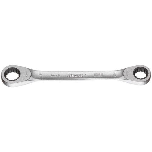 Gedore 2306816 4 R 17X19 Ringsleutel met ratel Sleutelbreedte (metrisch) 17 - 19 mm