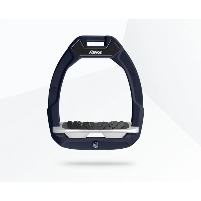 Veiligheidsstijgbeugels voor het rijden Schuin Ultra Grip Groen/Grijs/Wit Flex-On Safe-On