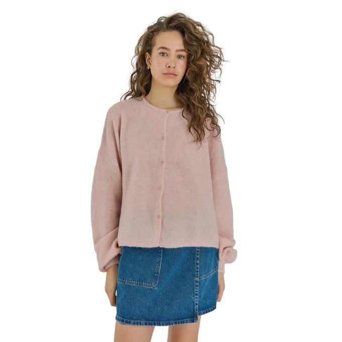Dames cardigan met knopen Norr Halli