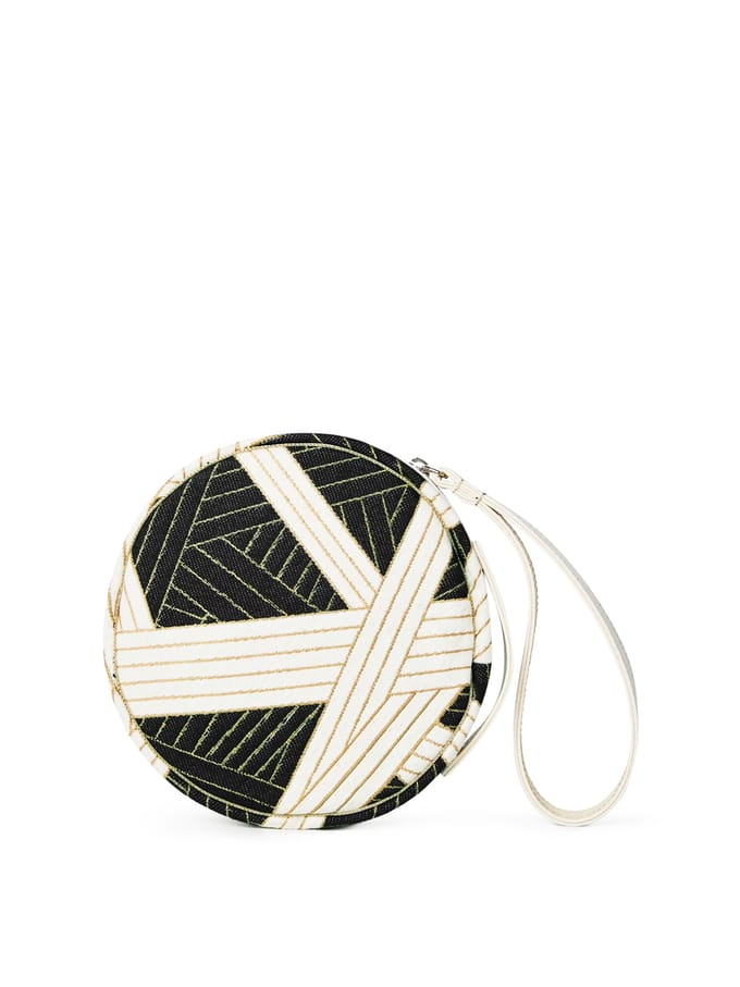 Nastri ronde clutch tas