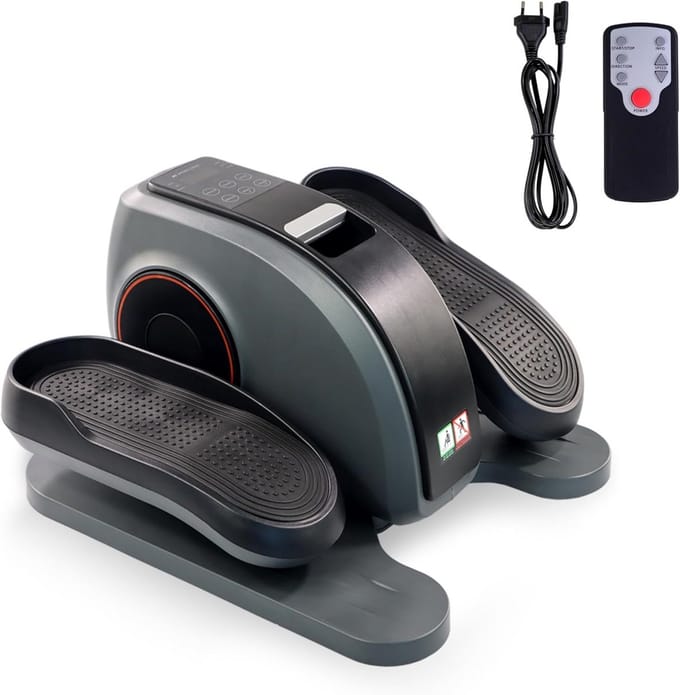 Stoelfiets Beweginstrainer - Fietstrainer met instelbare Weerstand - Bureaufiets - Hometrainer - Sporttrainer