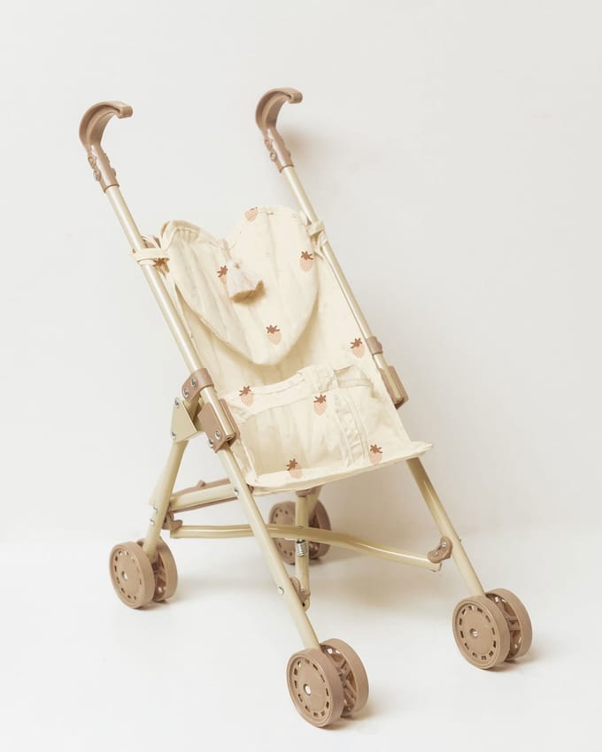 Mrs Ertha Poppenwagen/Doll Stroller/Buggy - Strawberry Mood