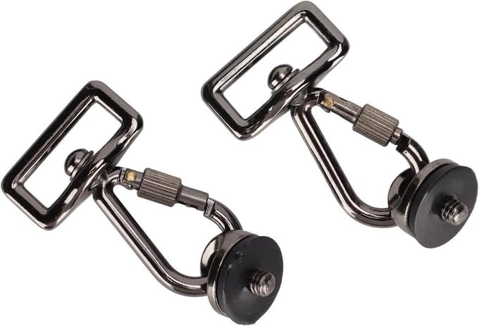 Schroef Adapter Set - Camera Haak - Camera Beveiligen - Met Slot - 2 Stuks - Metaal