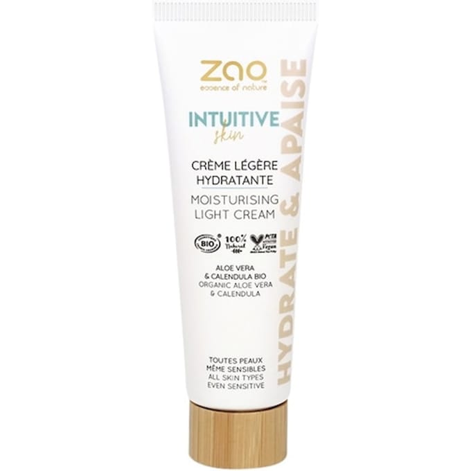 Zao Vochtinbrenger Hydraterende Lichte Crème Vochtinbrengende crème Unisex 50 ml