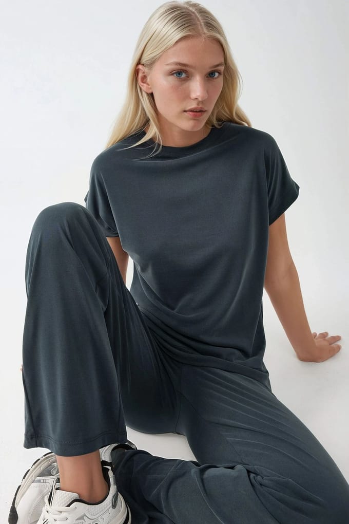 Zachte Aanraking Basis T-Shirt
