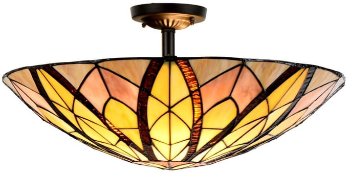 Tiffany Plafonnière Flow Souplesse - Art Deco Trade