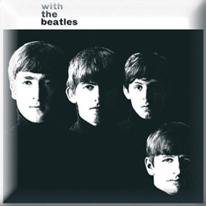 The Beatles - With The Beatles Pin - Zwart