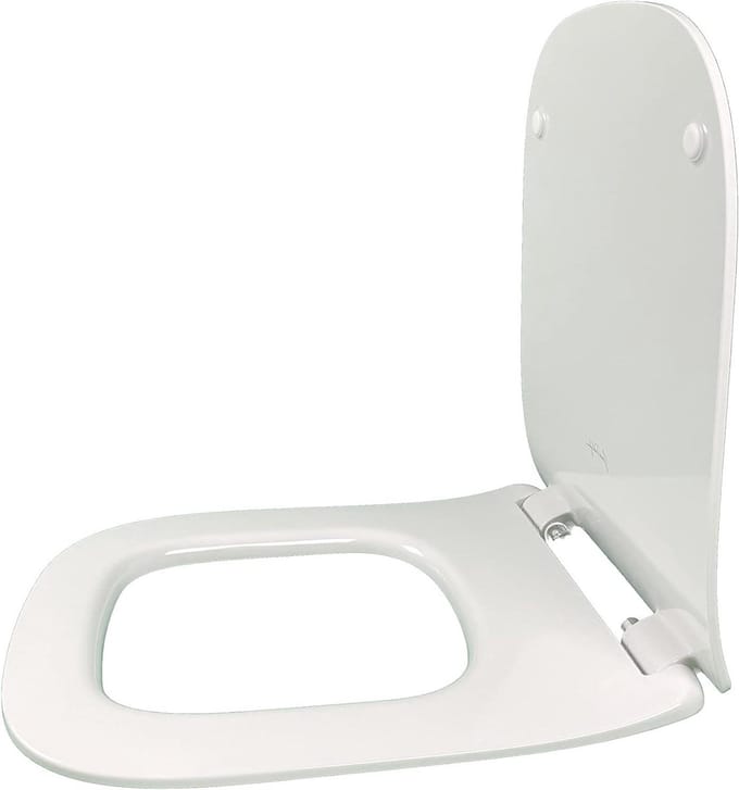 Toiletbril - Toiletdeksel - Badkamer Vernieuwen - Softclose Mechanisme - 2 Kilogram - Wit