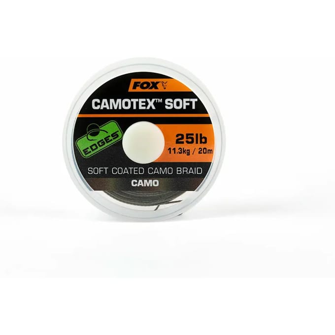 FOX Soft Coated Camotex Braid - Onderlijnmateriaal