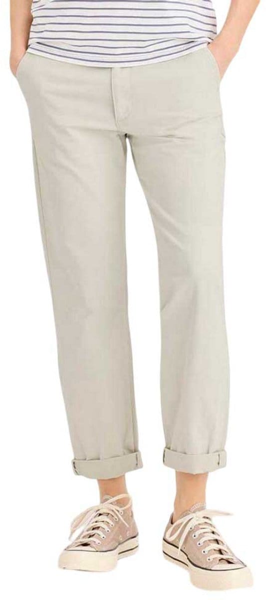 Dockers Weekend Slim Ankle Chino Broek Beige 31 / Long Vrouw