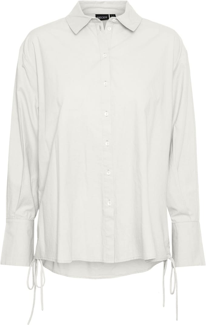PIECES PCKAYCE LS SHIRT BC Dames Blouse - Maat M