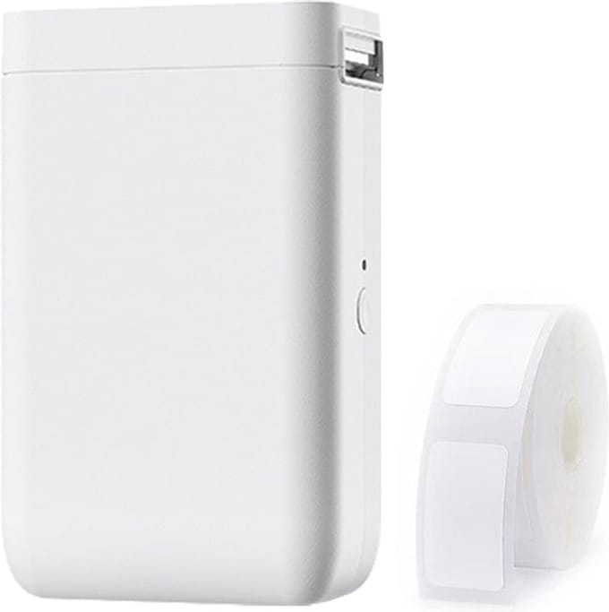 Niimbot D101 - Labelprinter - Labelmaker - Draadloos - Draagbaar - Direct Thermisch - 203dpi - 1500mAh - Print Breedte 12-25mm