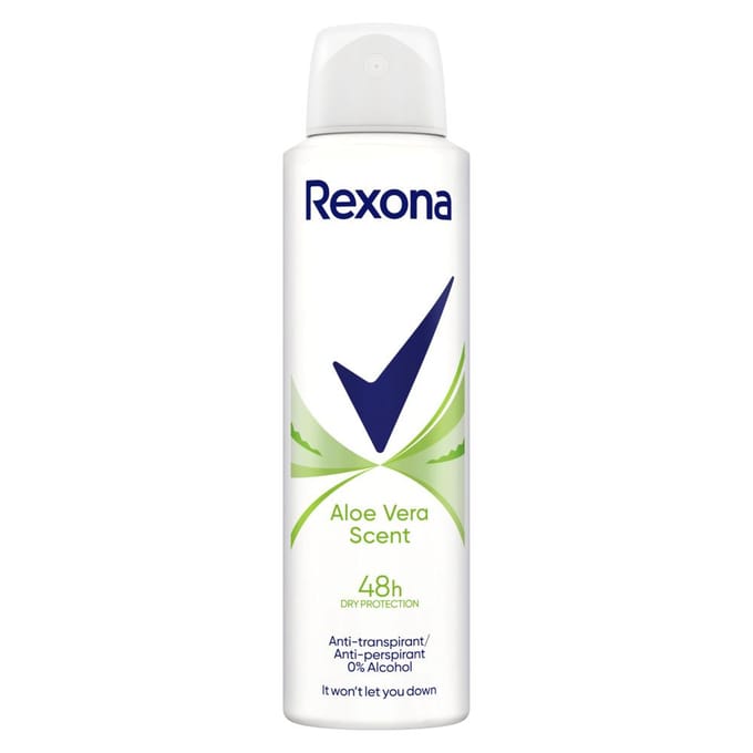 844338 Rexona Spray à l'Aloe pour Femmes 150ml