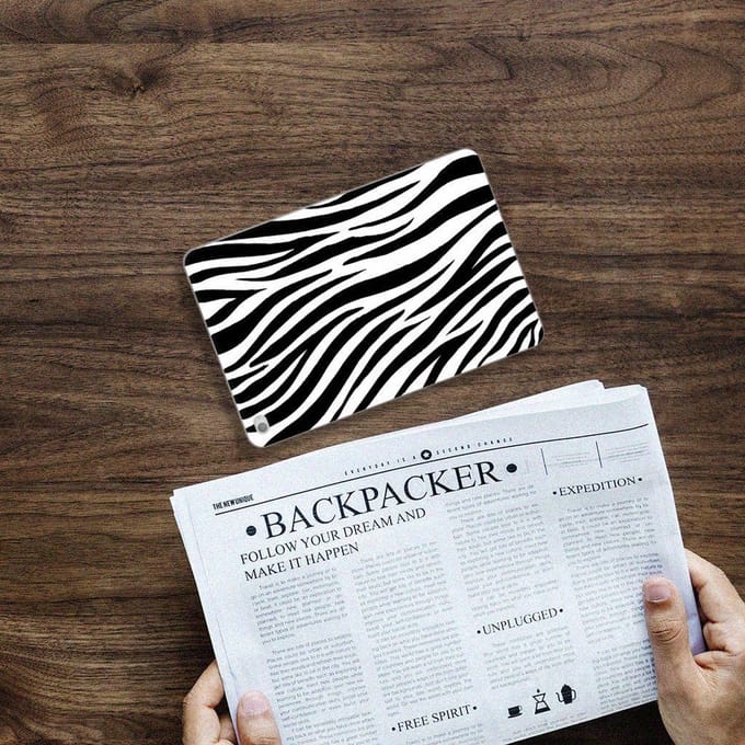 Apple iPad Mini 4 | Mini 5 (2019) Back Case Zebra
