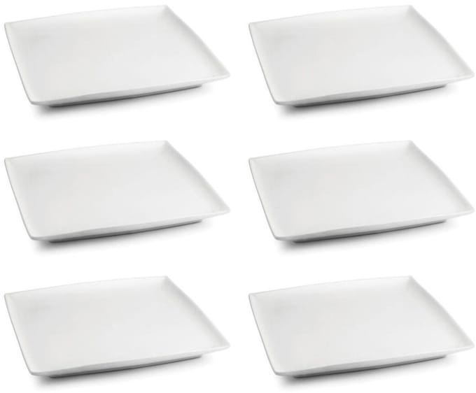 BonBistro Squito Bord Plat 26x26cm set van 3