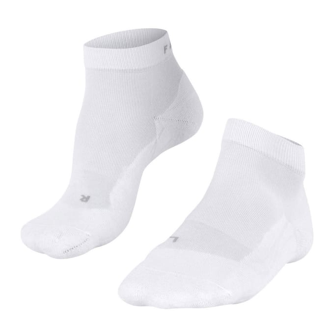 FALKE GO2 Short anti-blaar katoen functioneel materiaal golfsokken dames wit - maat 41-42