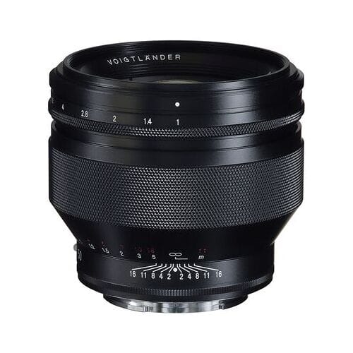 VoigtlÃ¤nder Nokton 50mm f/1.0 asferisch   Sony FE-vatting