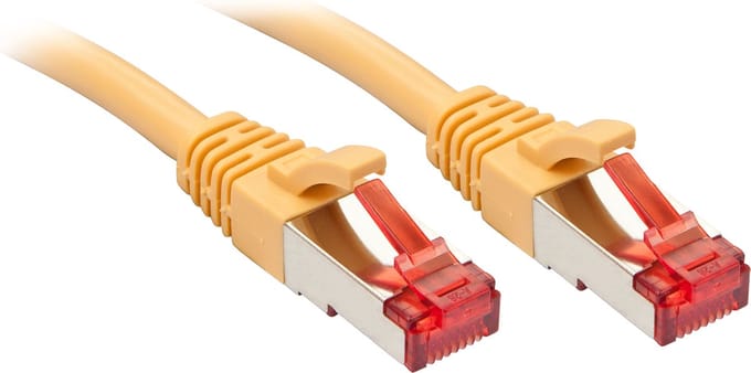 Lindy patch cable - 1.5 m - yellow - Geel - 1m