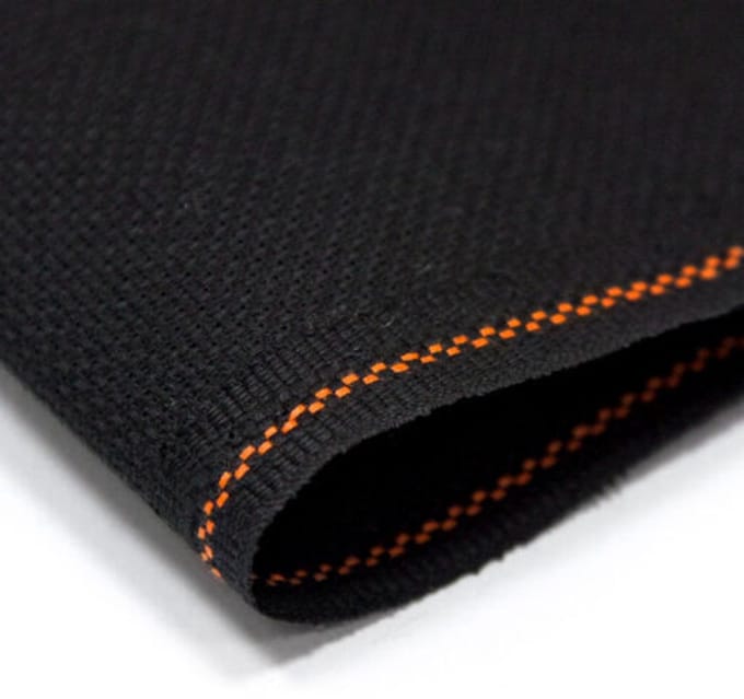 Zweigart Borduurstof Aida 14 Count – Zwart 720 – 100×100 centimeter