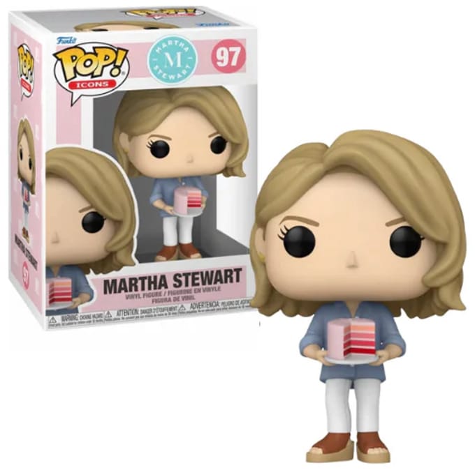 Pop Icons: Martha Stewart (with Cake) Funko Pop #97