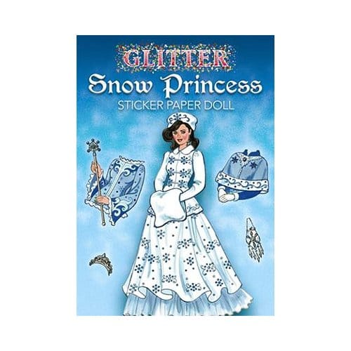 Glitter Snow Princess Sticker Paper Doll - Miller, Eileen Rudisill