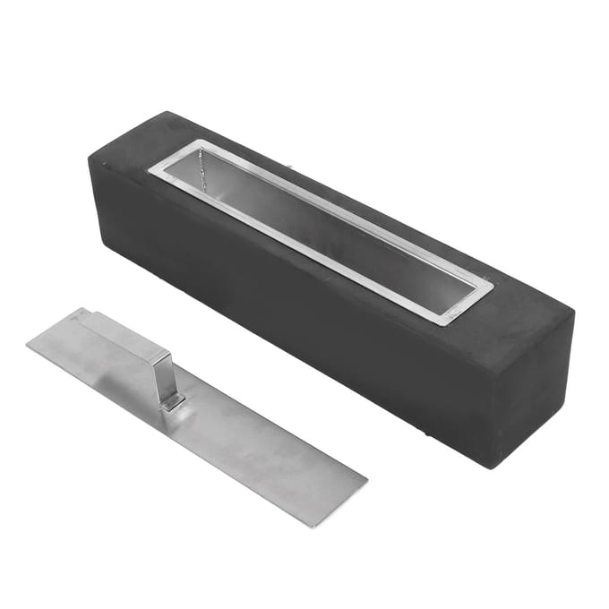 Tafelmodel Vuurkorf Innovatieve Veilige Rechthoekige Draagbare Tafelmodel Vuurkorf voor Verwarming Achtertuin gray
