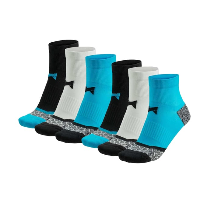 Morethansocks - Hardloopsokken - Unisex - 6-Pack - 35 t/m 47 - Hardloopsokken heren - Hardloopsokken dames