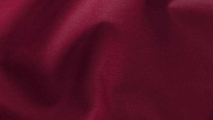 Dommelin Hoeslaken Uni Percal 200TC 580 Rosso 90x200/30