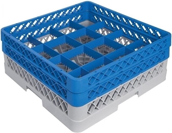 Bekerglaskorf CR-16 M/Opzet (1X CR-16 + 1X CR-0) - CaterRacks CR1612