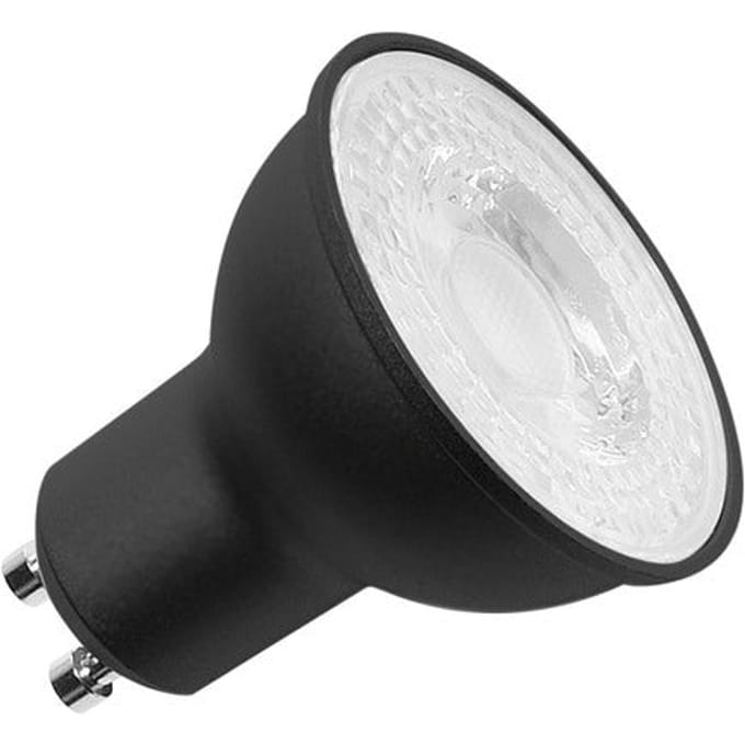 Slv Qpar51 Gu10 Led 6W 3000K Zwart Dimbaar Spotlicht - 1005080