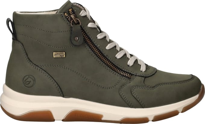 Remonte D1S71 54 Dames Veterschoenen - Groen - 42