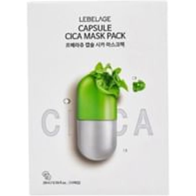LEBELAGE - Capsule Mask Pack Set - 4 Types Cica