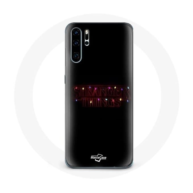Coque pour Huawei P30 Pro Stranger Things Affiche Logo Joyeux noël