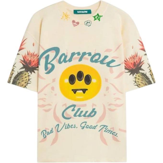 T-shirt unisex Barrow - t-shirt jersey - beige