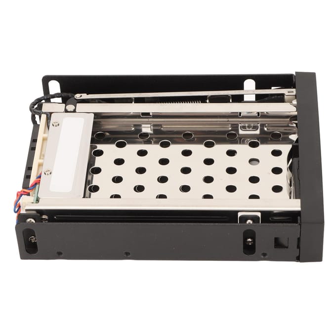 Rack de disque dur interne SATA 2,5 pouces SATA IIIIII sans plateau, débit maximal de 6 Gbit/s, échange à chaud 2,5 pouces sans plateau black