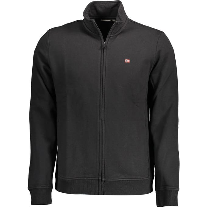 Sweatjack met labelstitching, model 'BALIS'