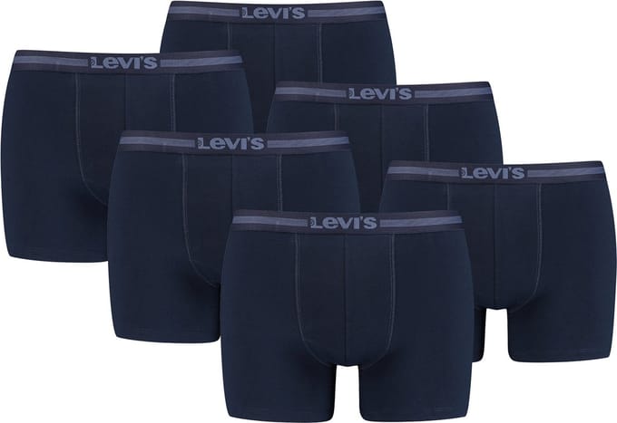 BOXERS 6-pack Levi's herenondergoed Retro Shorts Boxershorts
