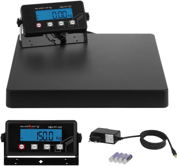 Pakketweegschaal - 150 kg / 20 g - Steinberg Systems